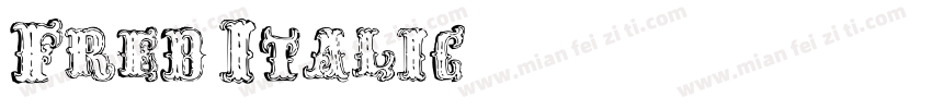 Fred Italic字体转换